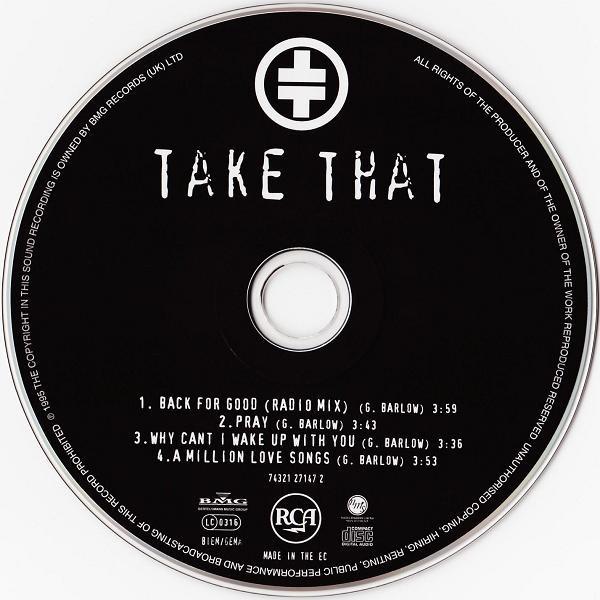 Take That - Back For Good - Cd