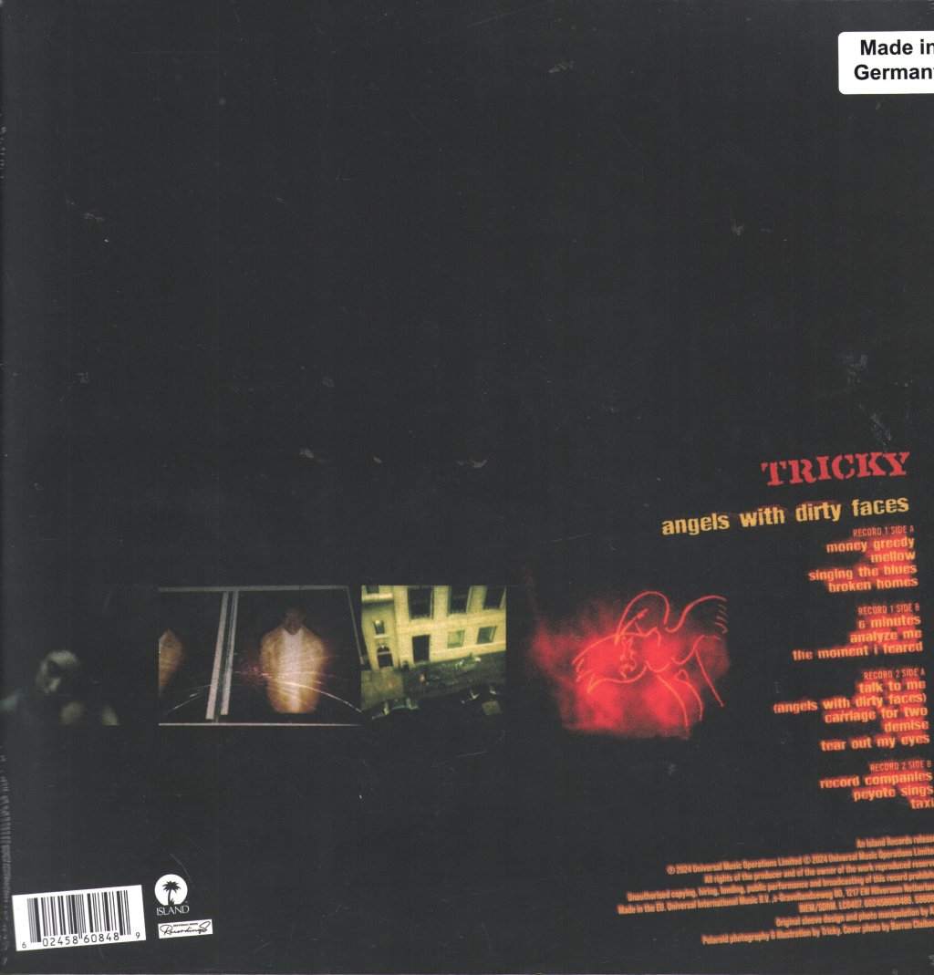 Tricky - Angels With Dirty Faces - Double Lp