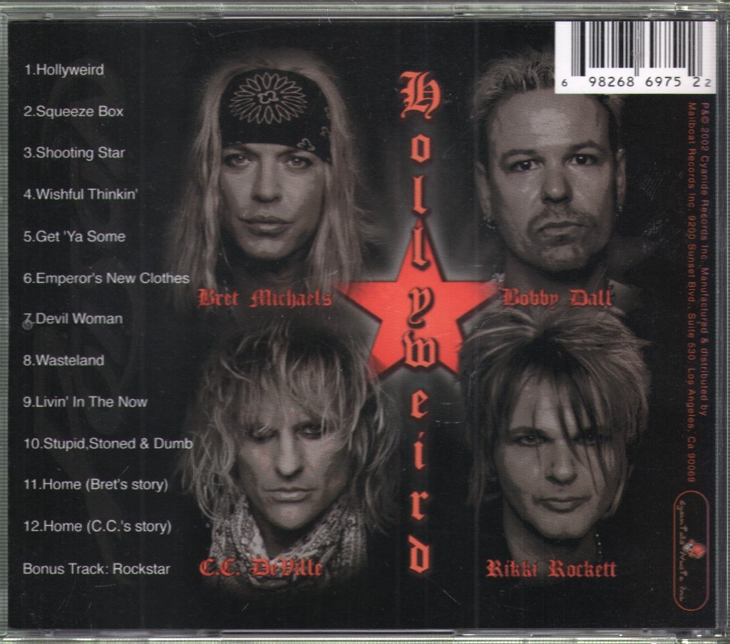 Poison - Hollyweird - Cd