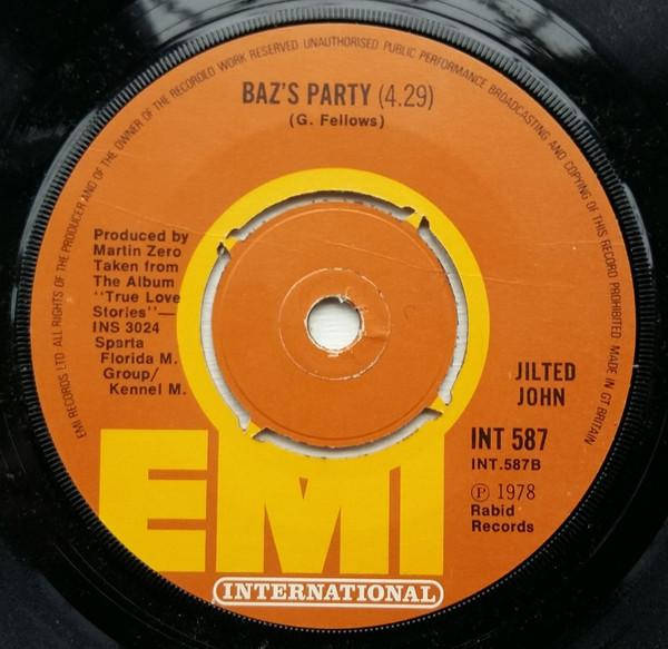 Jilted John - Birthday Kiss - 7 Inch