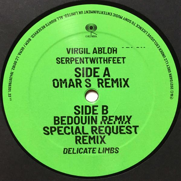Virgil Abloh, Serpentwithfeet - Delicate Limbs - 12 Inch