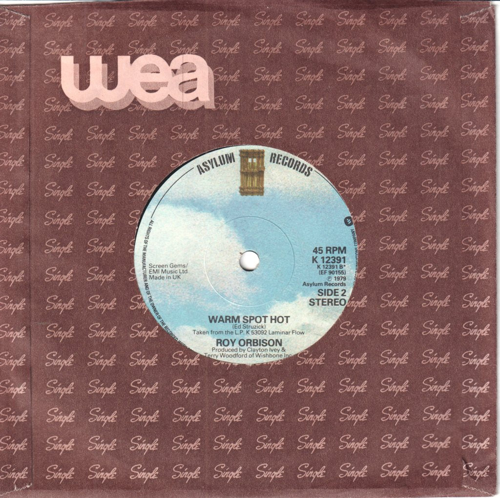 Roy Orbison - Lay It Down/ Warm Spot Hot - 7 Inch