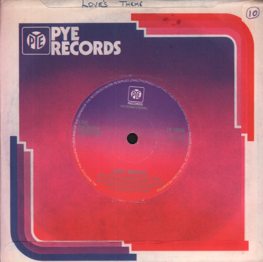 Love Unlimited Orchestra - Love's Theme - 7 Inch