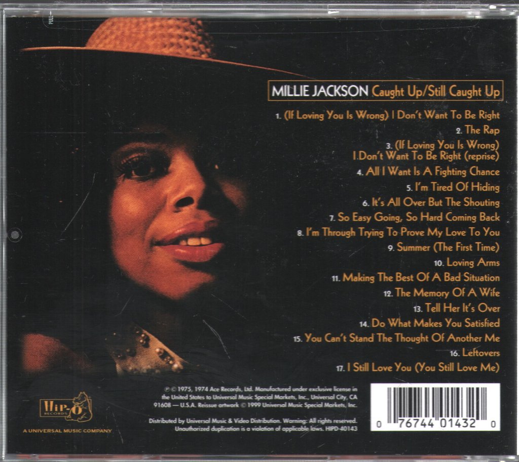 Millie Jackson - Caught Up / Still Caught Up - Cd