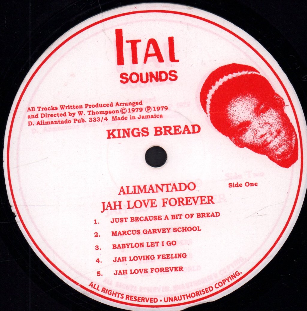 Dr. Alimantado - Kings Bread - Lp