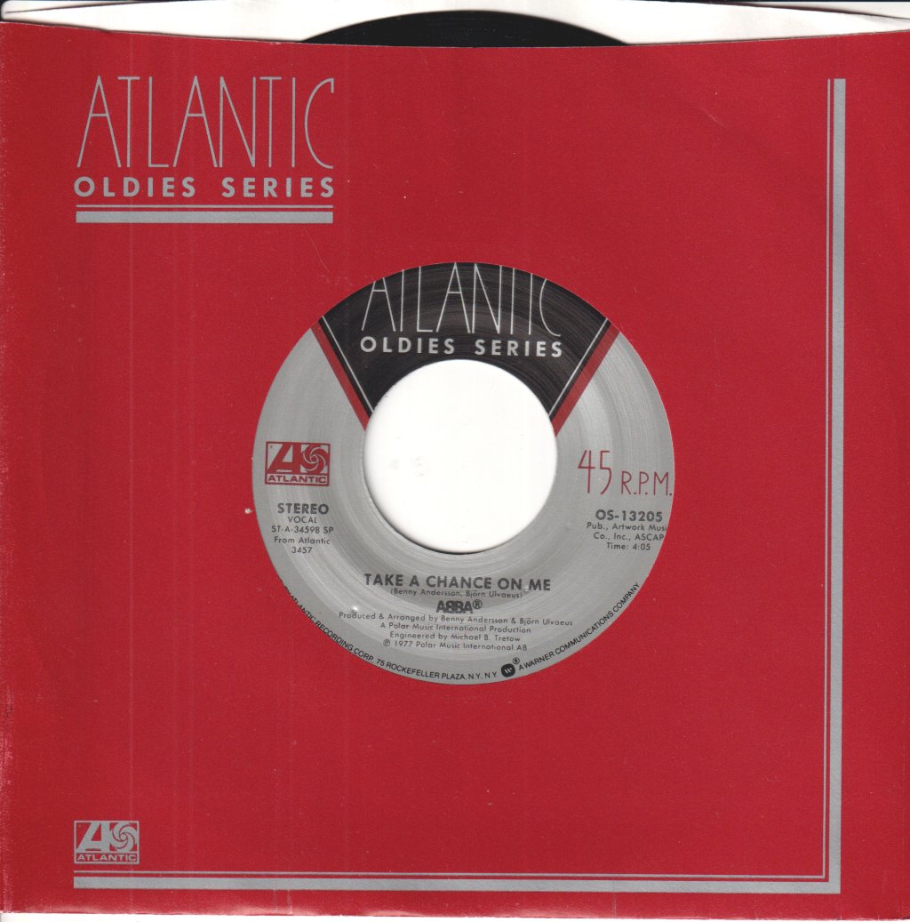 ABBA - Name Of The Game / Take A Chance On Me - 7 Inch