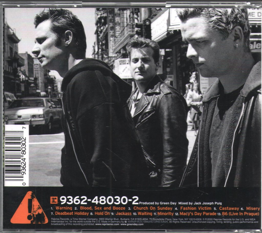 Green Day - Warning: - Cd