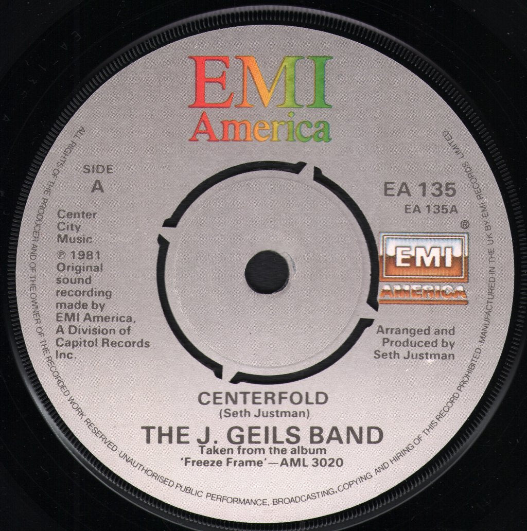 J.Geils Band - Centerfold - 7 Inch