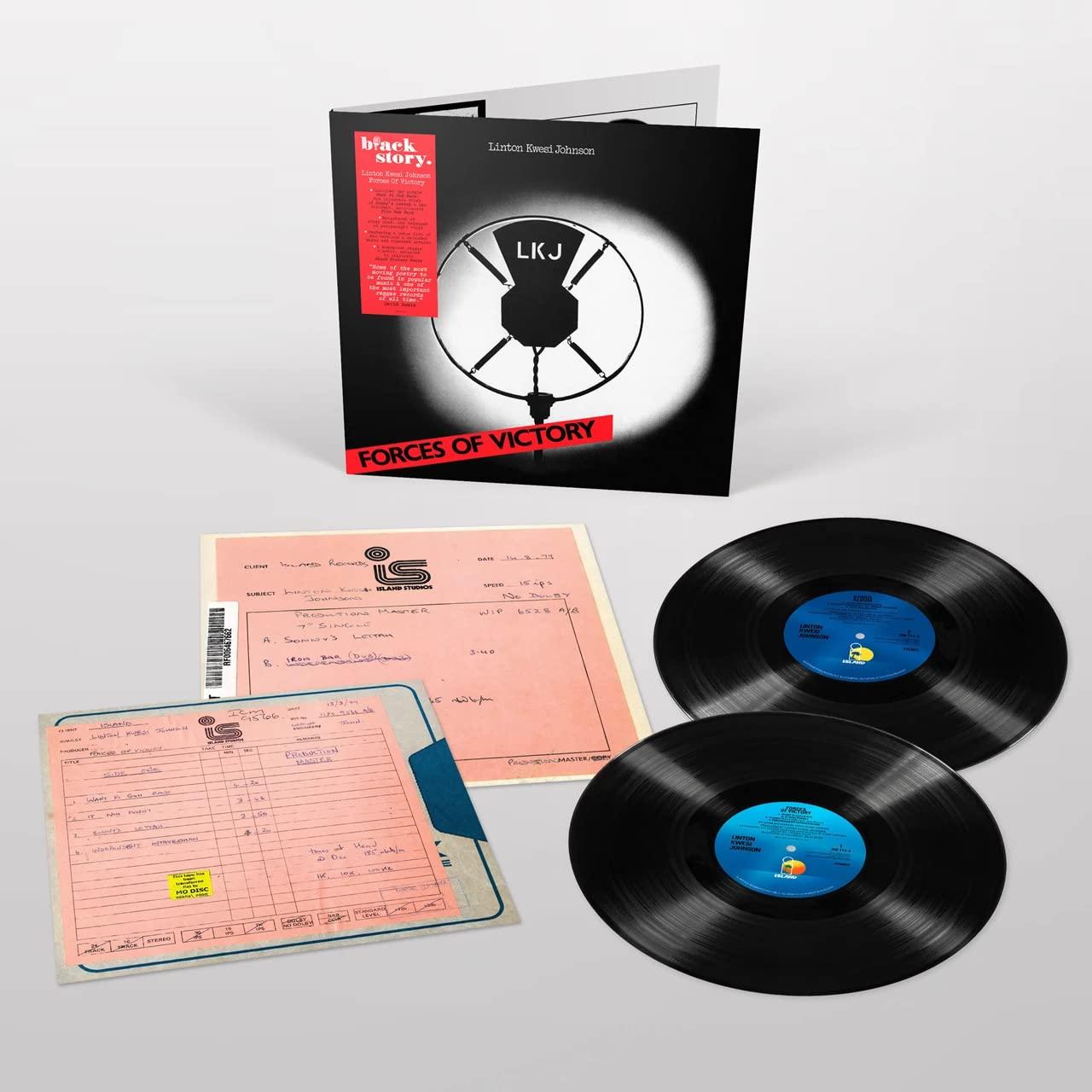 Linton Kwesi Johnson - Forces of Victory (Black History Month Version) - Double Lp