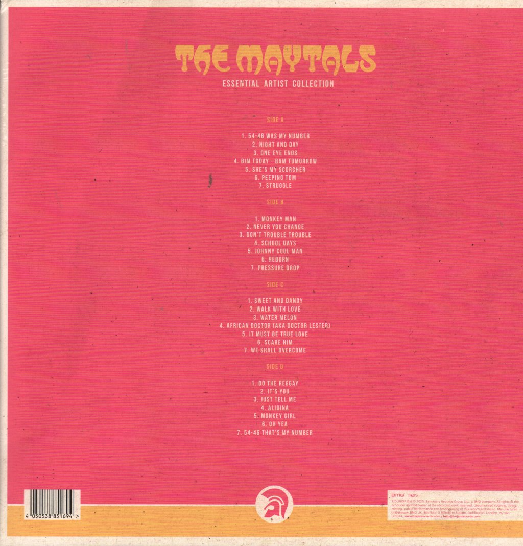 Maytals - Maytals: Essential Artist Collection - Double Lp