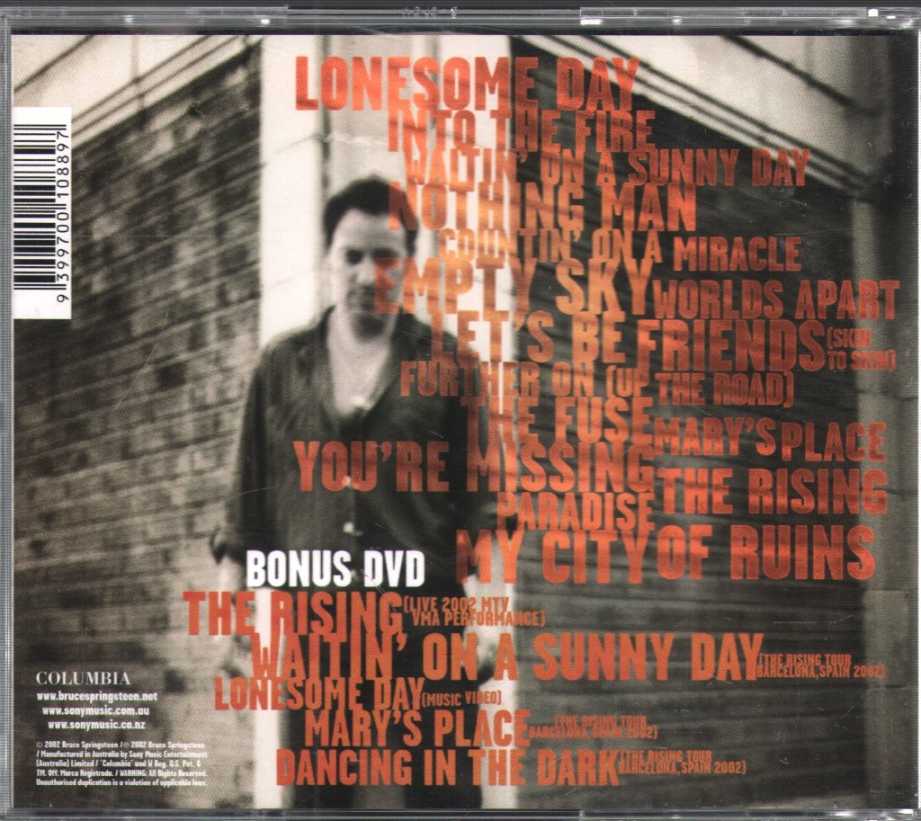 Bruce Springsteen - Rising (Tour Edition With Bonus DVD) - Cd/Dvd