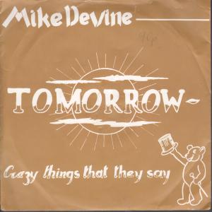 Mike Devine - Tomorrow - 7 Inch