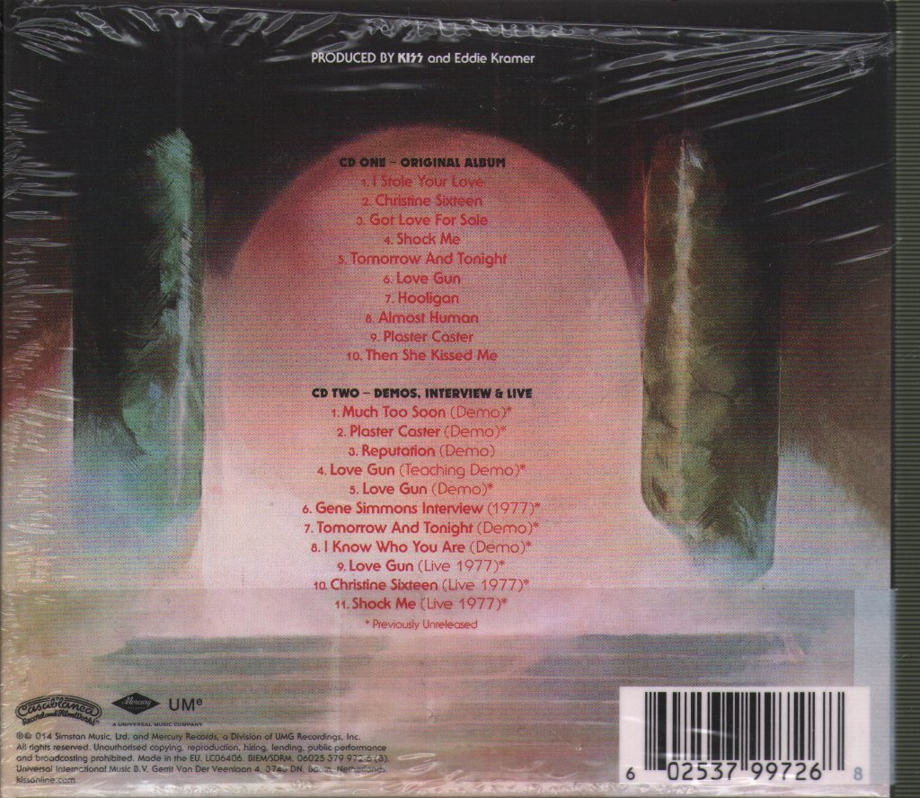 Kiss - Love Gun - Double Cd