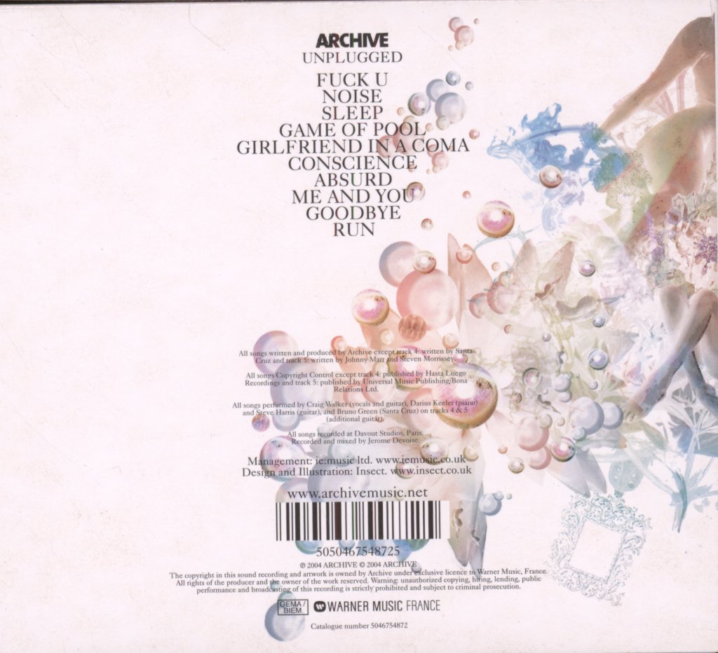 Archive - Unplugged - Cd