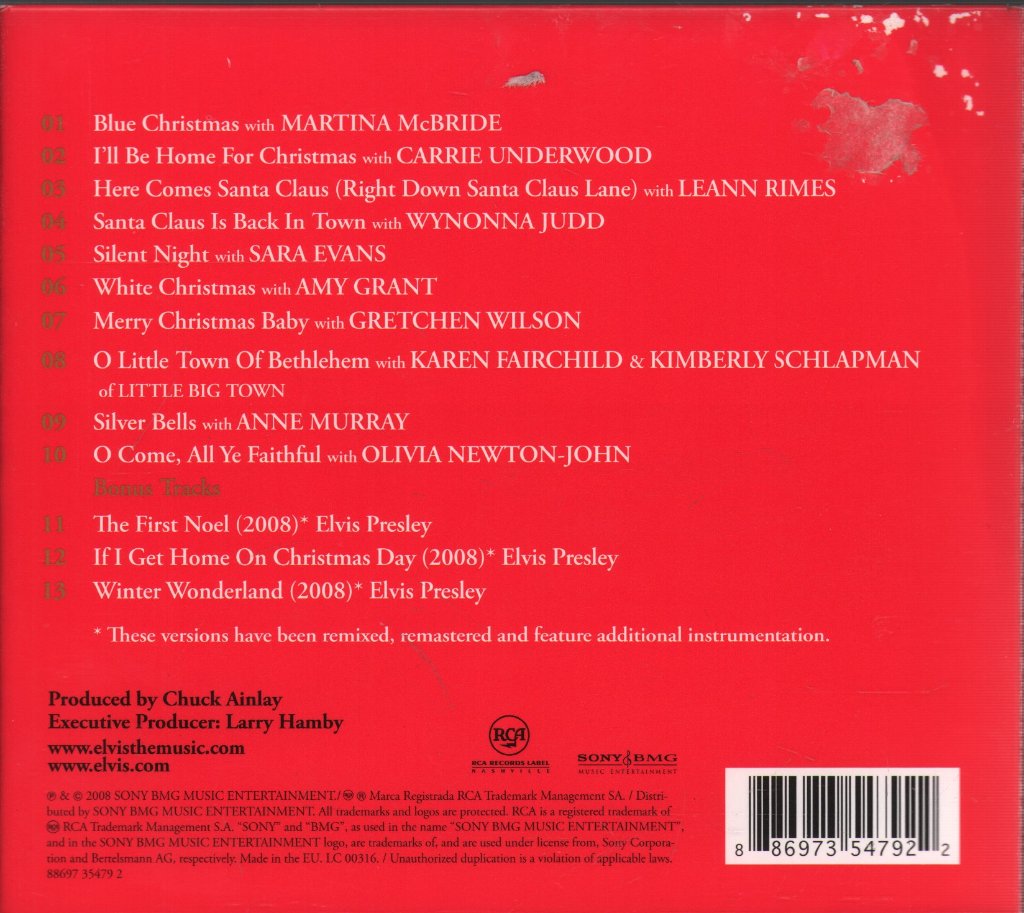 Elvis Presley - Christmas Duets - Cd