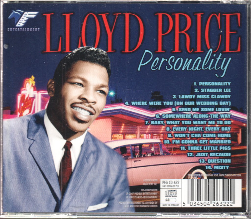 Lloyd Price - Personality - Cd