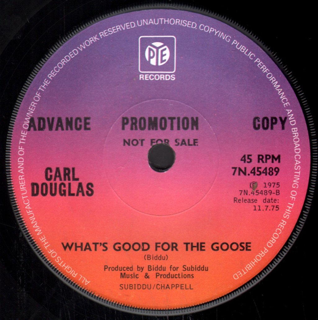 Carl Douglas - Love Peace And Happiness - 7 Inch