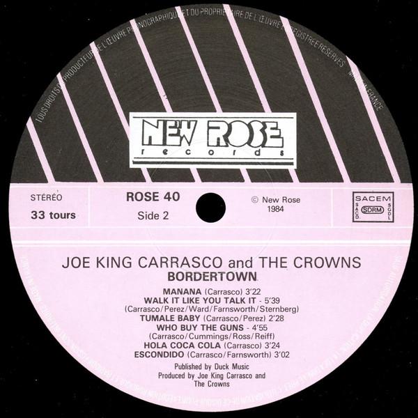 Joe King Carrasco And The Crowns - Bordertown - Lp