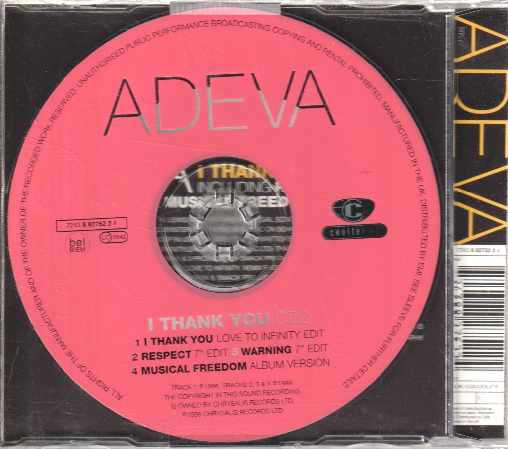 Adeva - I Thank You - Cd