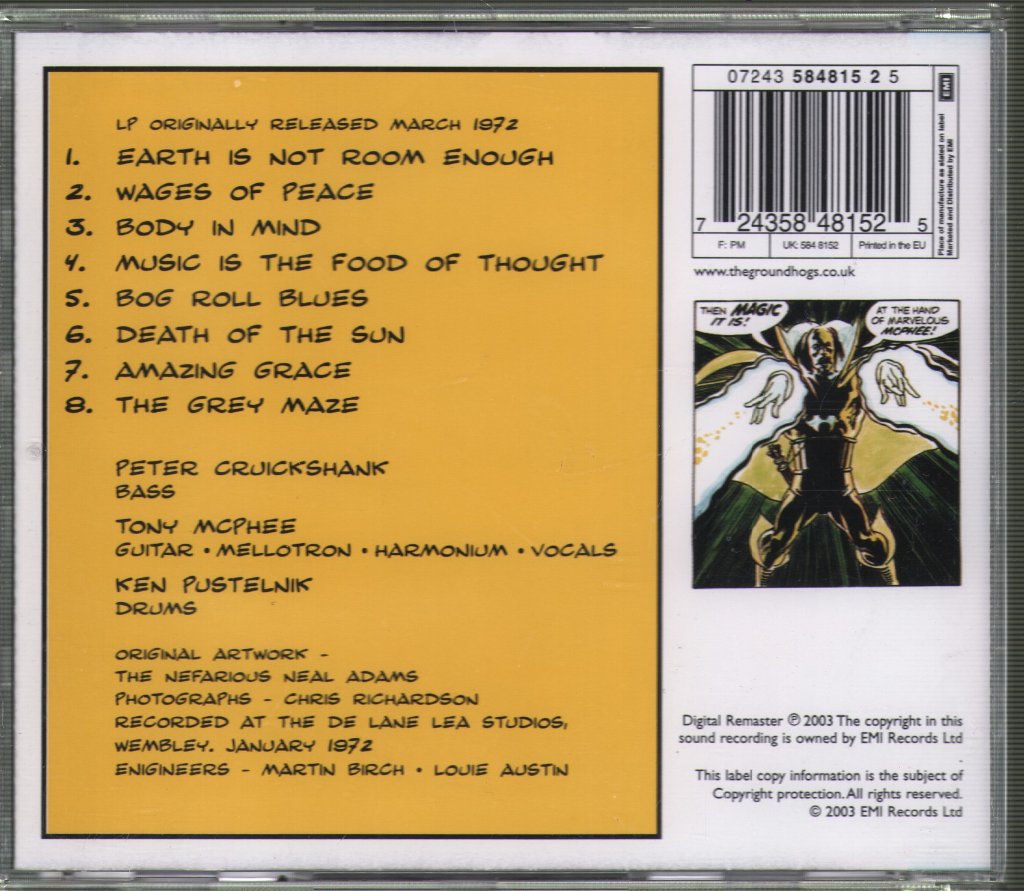 Groundhogs - Who Will Save The World? The Mighty Groundhogs - Cd