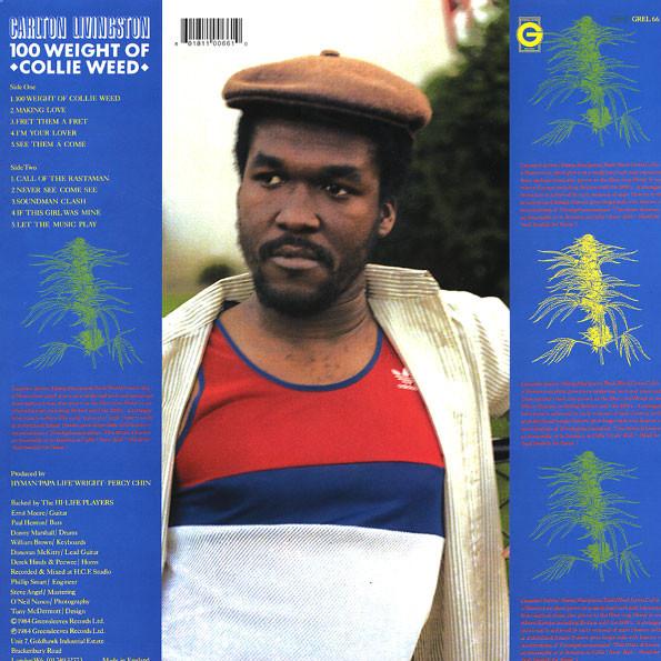 Carlton Livingston - 100 Weight Of Collie Weed - Lp