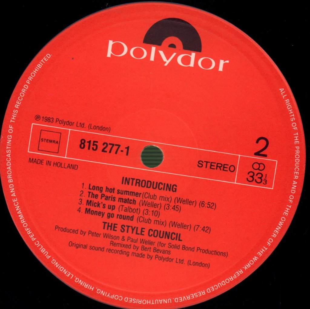 Style Council - Introducing - Lp