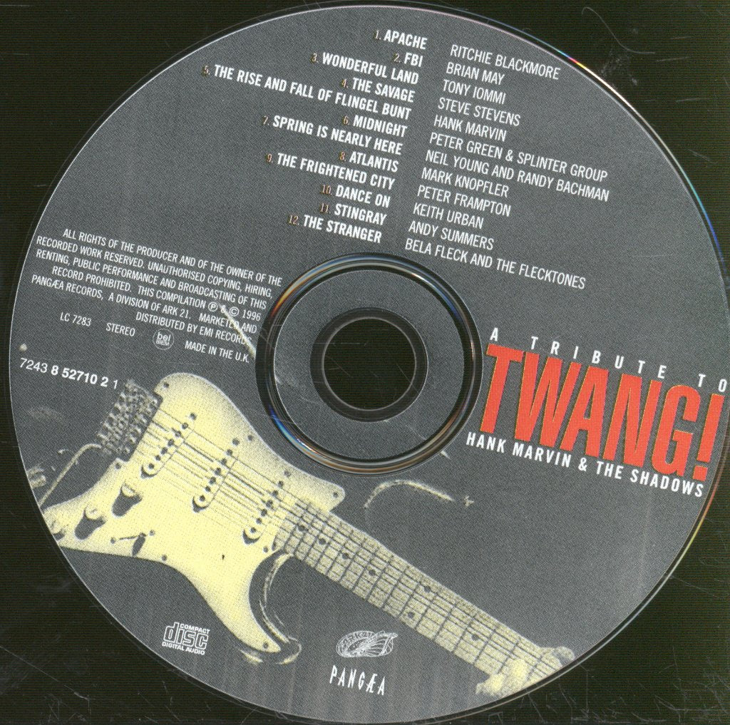 Various Artists - Twang! - A Tribute To Hank Marvin & The Shadows - Cd