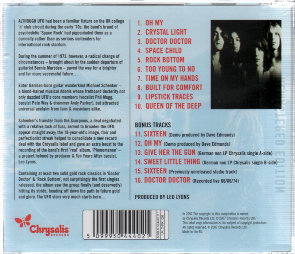 UFO - Phenomenon - Cd