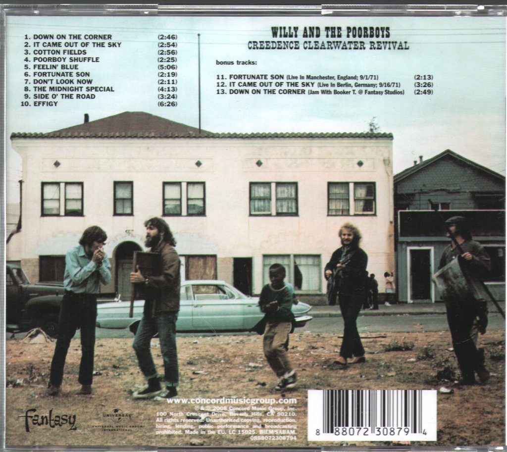 Creedence Clearwater Revival - Willy And The Poor Boys - Cd