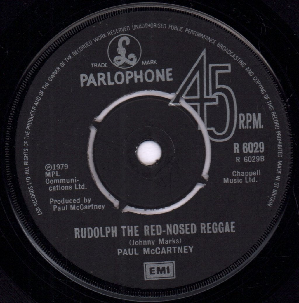 Paul McCartney - Wonderful Christmastime - 7 Inch