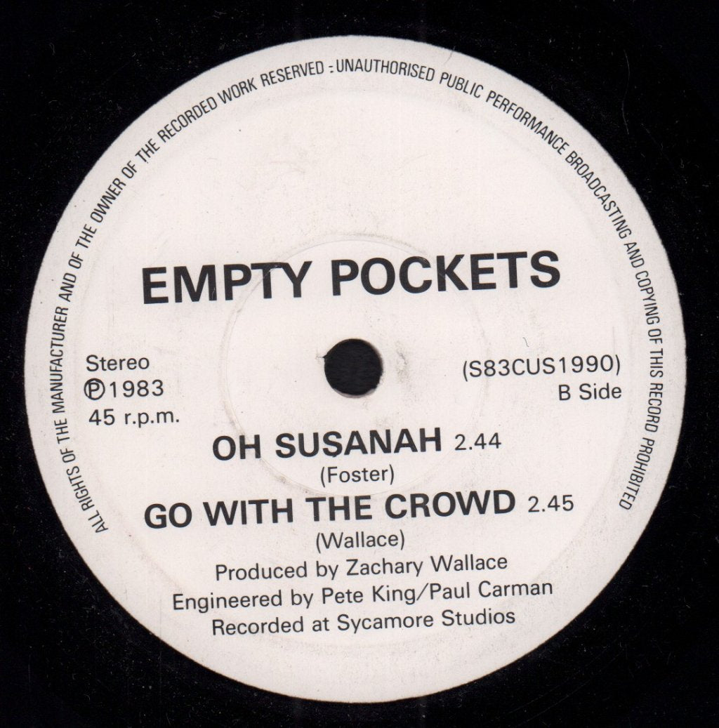Empty Pockets - Caroline - 7 Inch