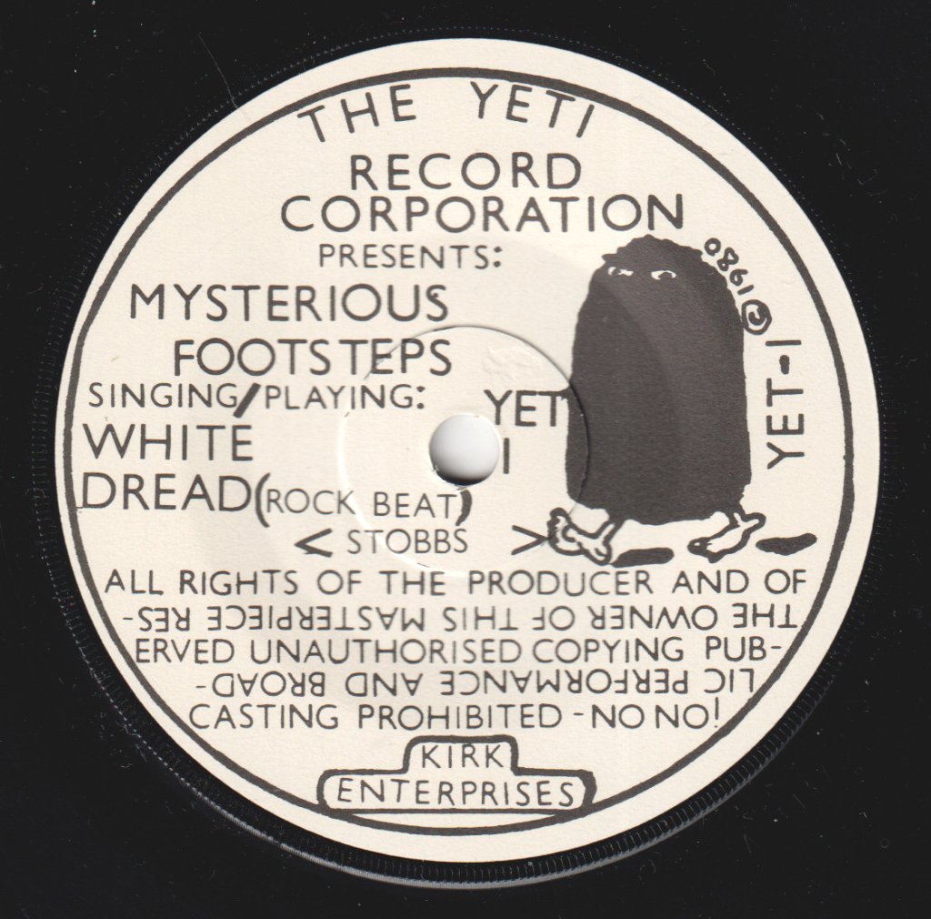Mysterious Footsteps - Like They Do In The Movies - 7 Inch