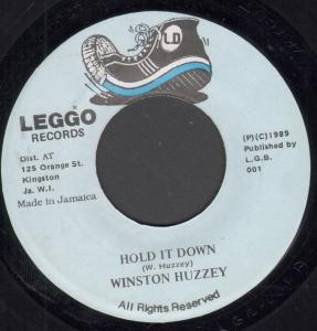 Winston Huzzey - Hold It Down - 7 Inch