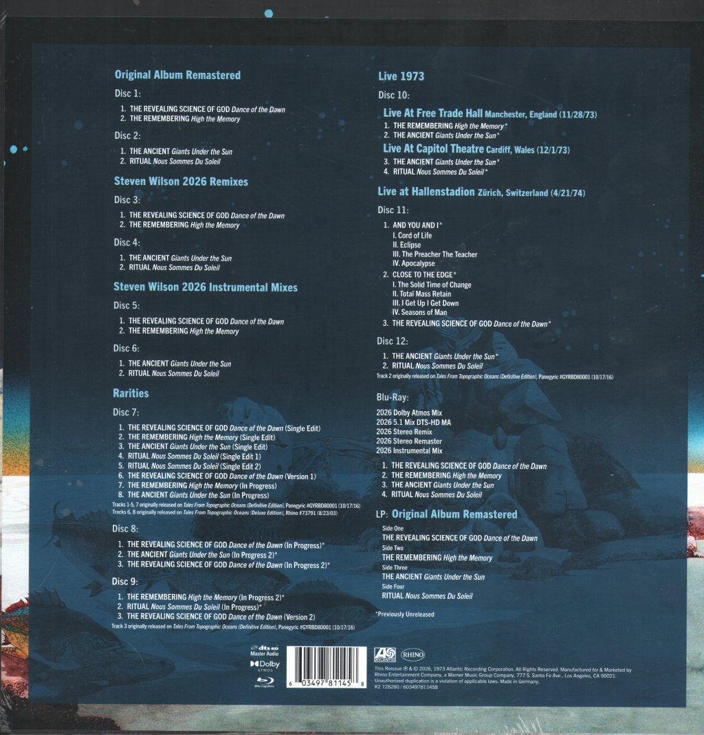Yes - Tales From Topographic Oceans - Box Set