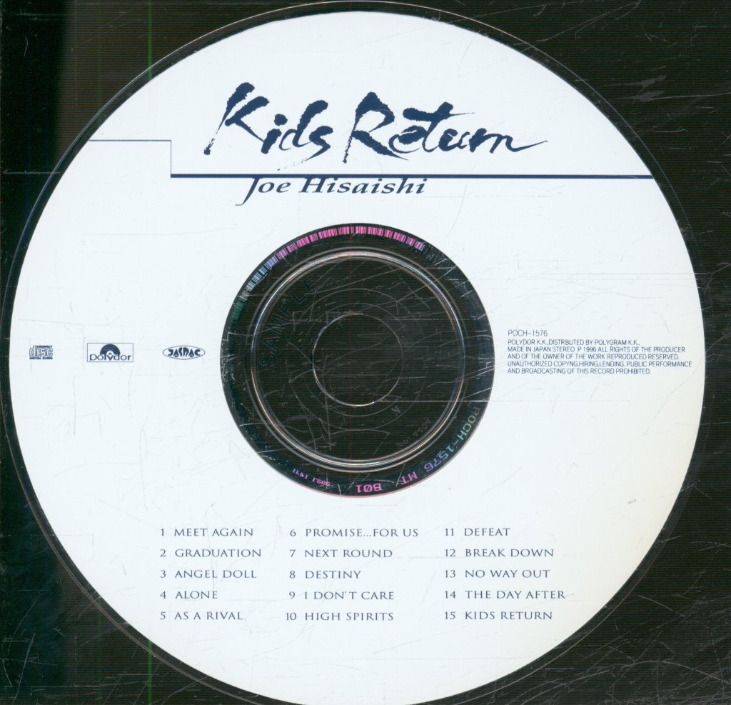 Joe Hisaishi - Kids Return - Cd