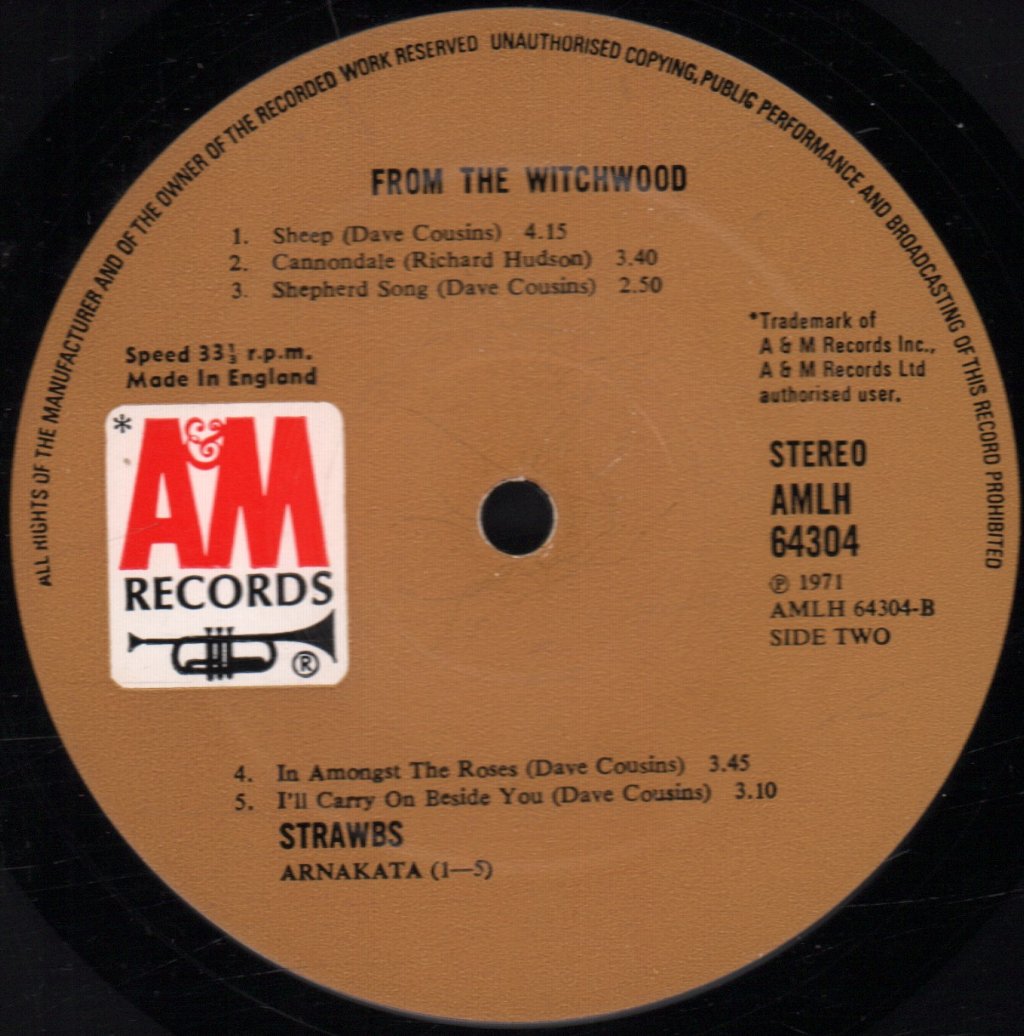 Strawbs - From The Witchwood - Lp