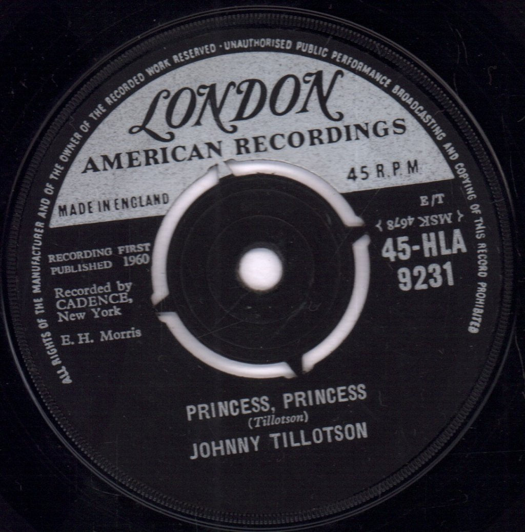 Johnny Tillotson - Poetry In Motion - 7 Inch