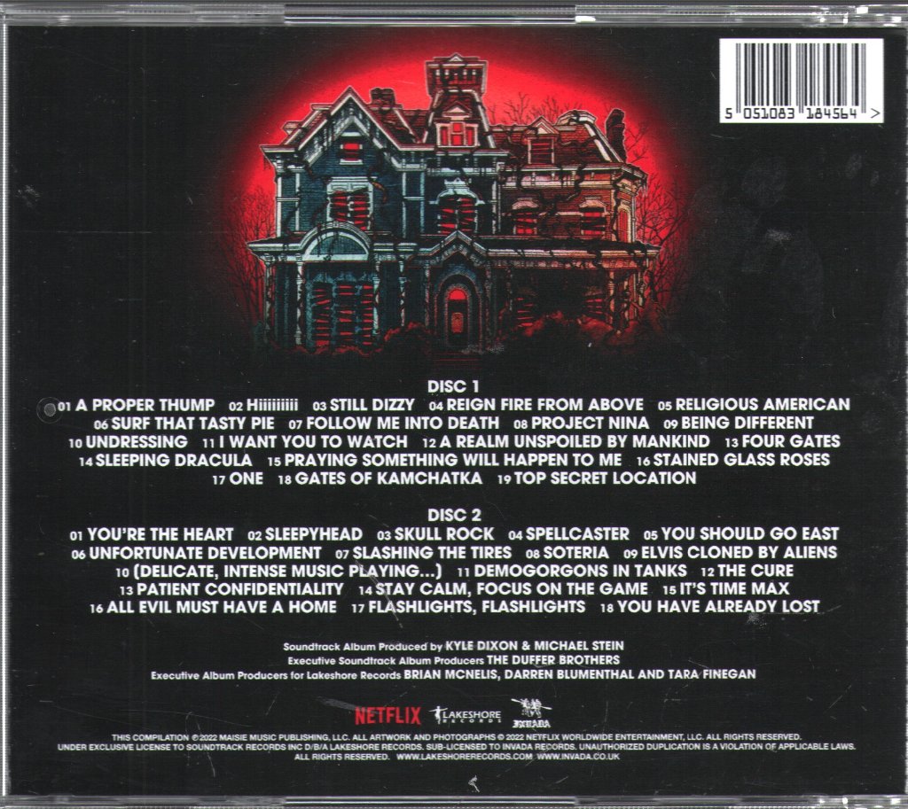 Kyle Dixon And Michael Stein - Stranger Things 4 - Volume Two (Original Score From The Netflix Series) - Double Cd