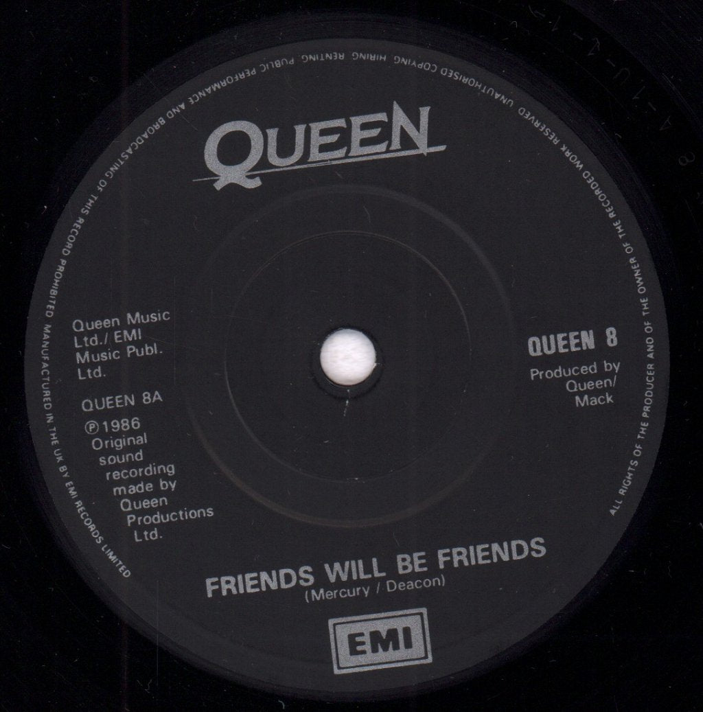 Queen - Friends Will Be Friends - 7 Inch