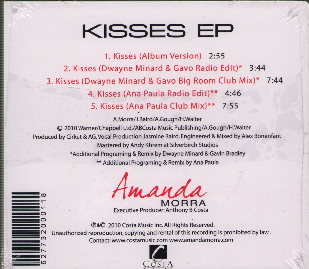 Amanda Morra - Kisses Ep - Cd