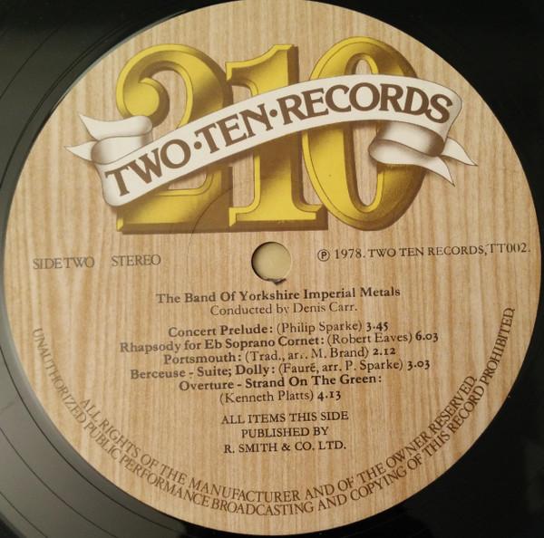 Yorkshire Imperial Band - Band Of Yorkshire Imperial Metals - Lp