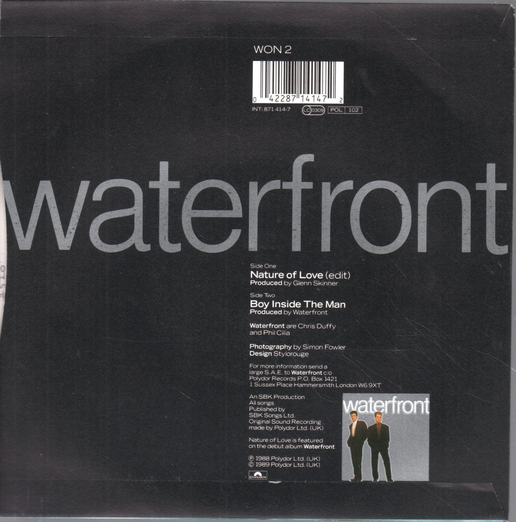 Waterfront (80'S) - Nature Of Love - 7 Inch