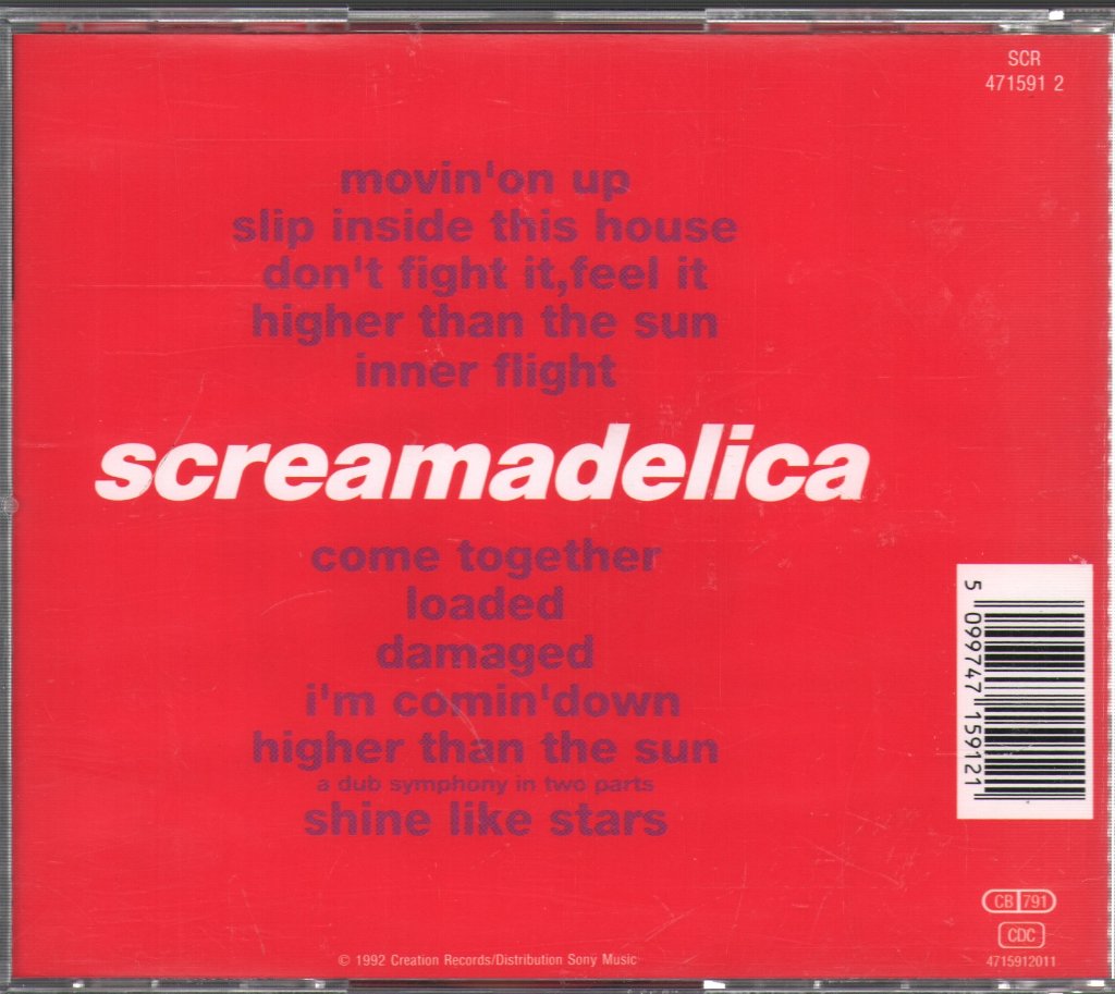 Primal Scream - Screamadelica - Cd