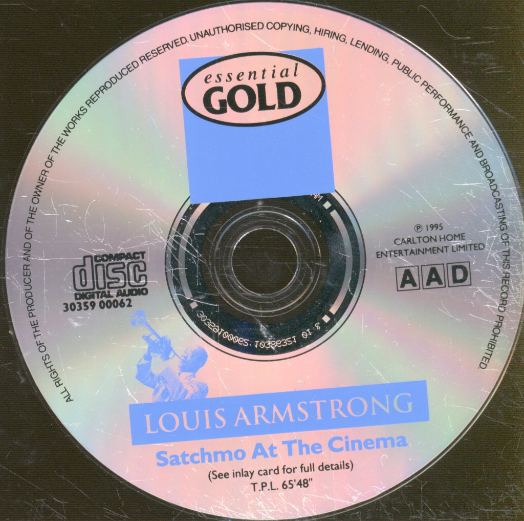 Louis Armstrong - Satchmo At The Cinema - Cd