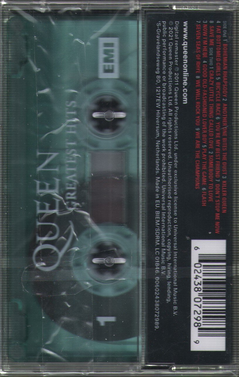 Queen - Greatest Hits - Cassette