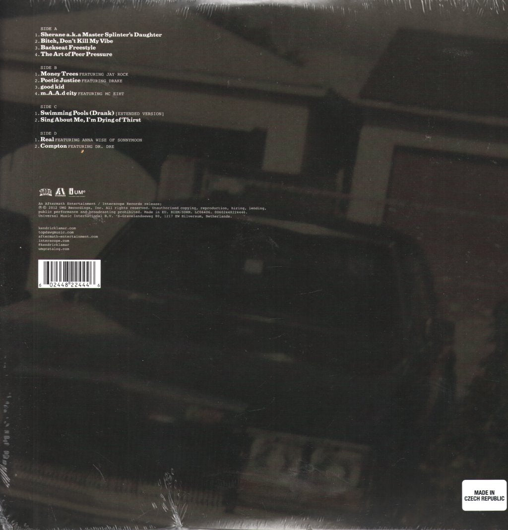 Kendrick Lamar - Good Kid, M.A.A.d City - Double Lp