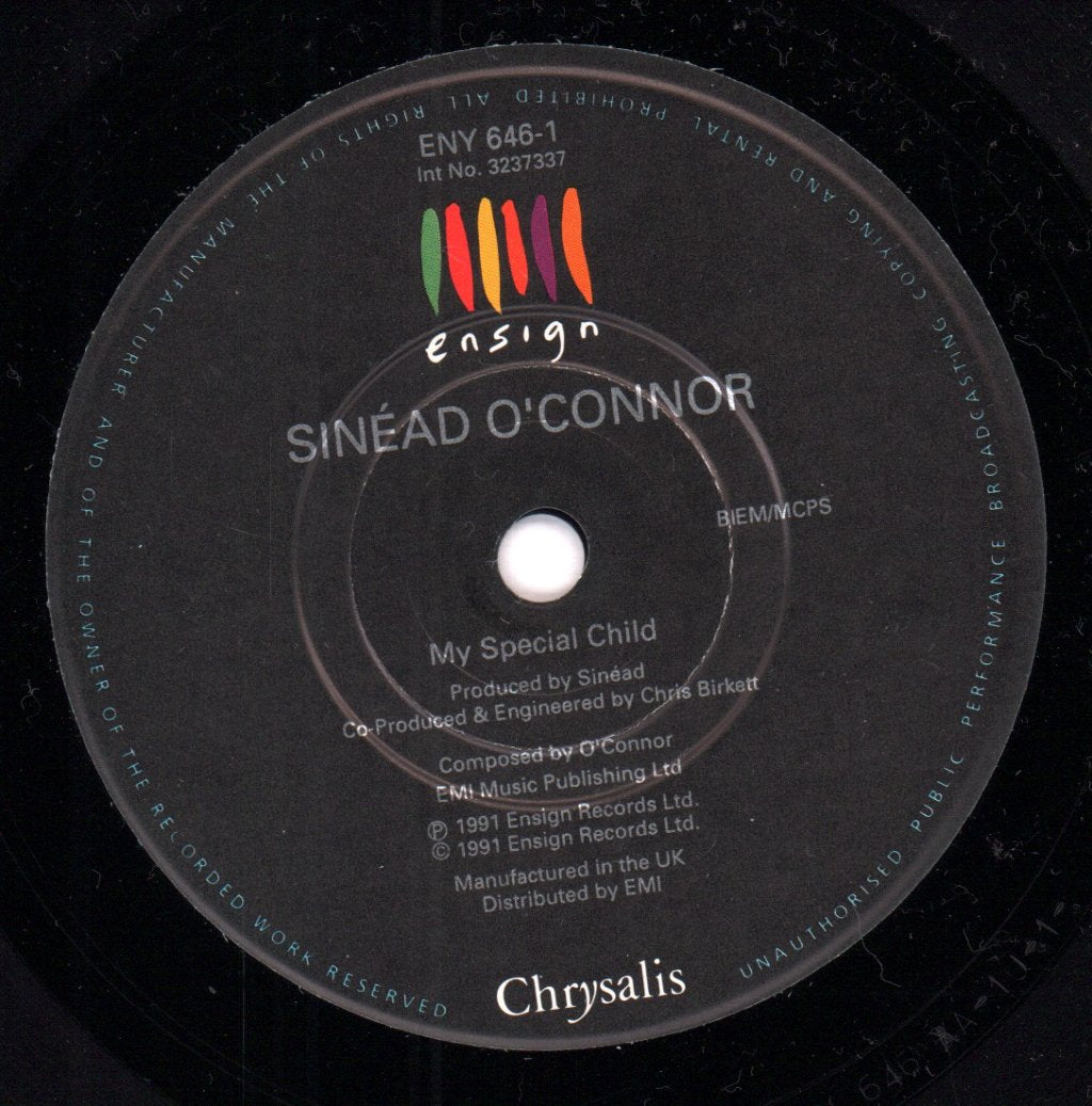 Sinead O'Connor - My Special Child - 7 Inch