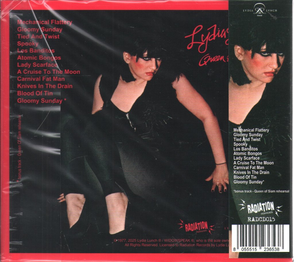 Lydia Lunch - Queen of Siam - Cd