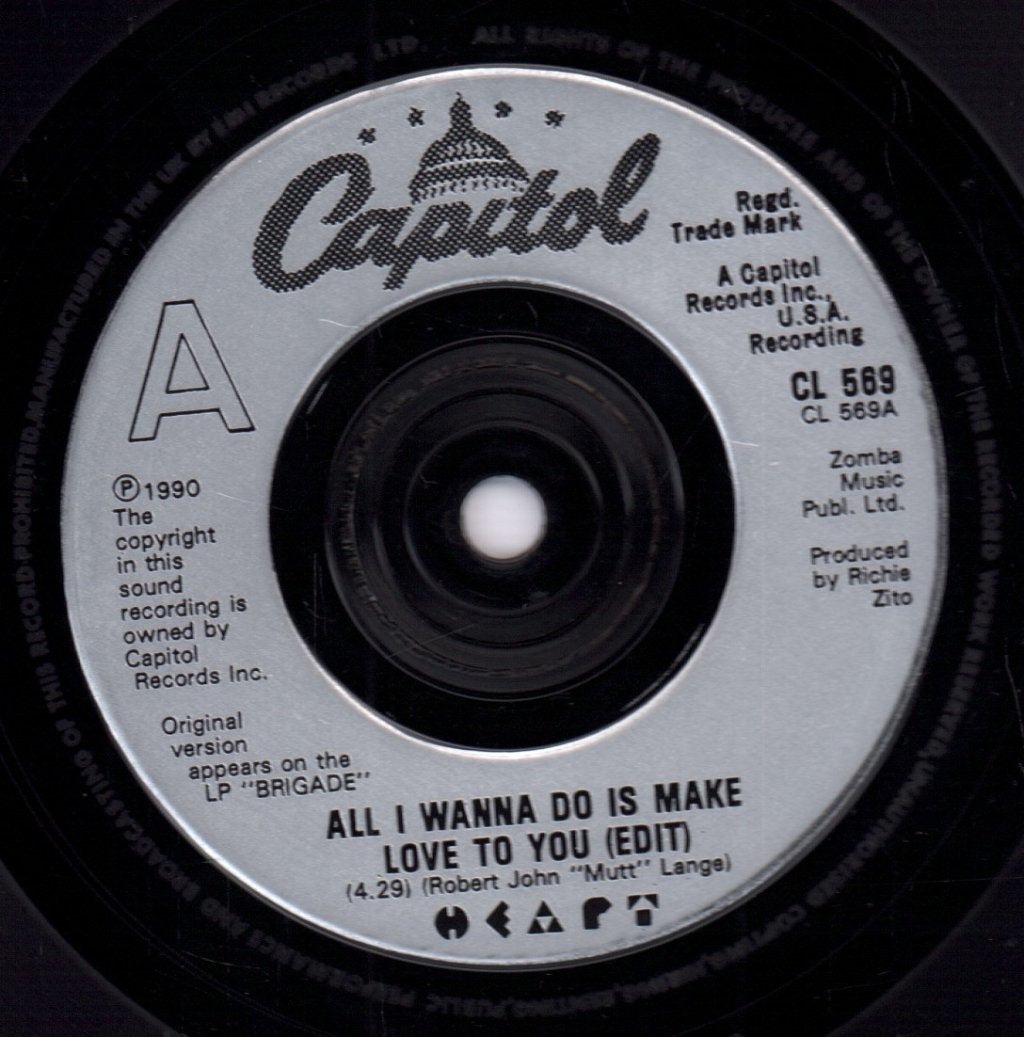 Heart - All I Wanna Do - 7 Inch