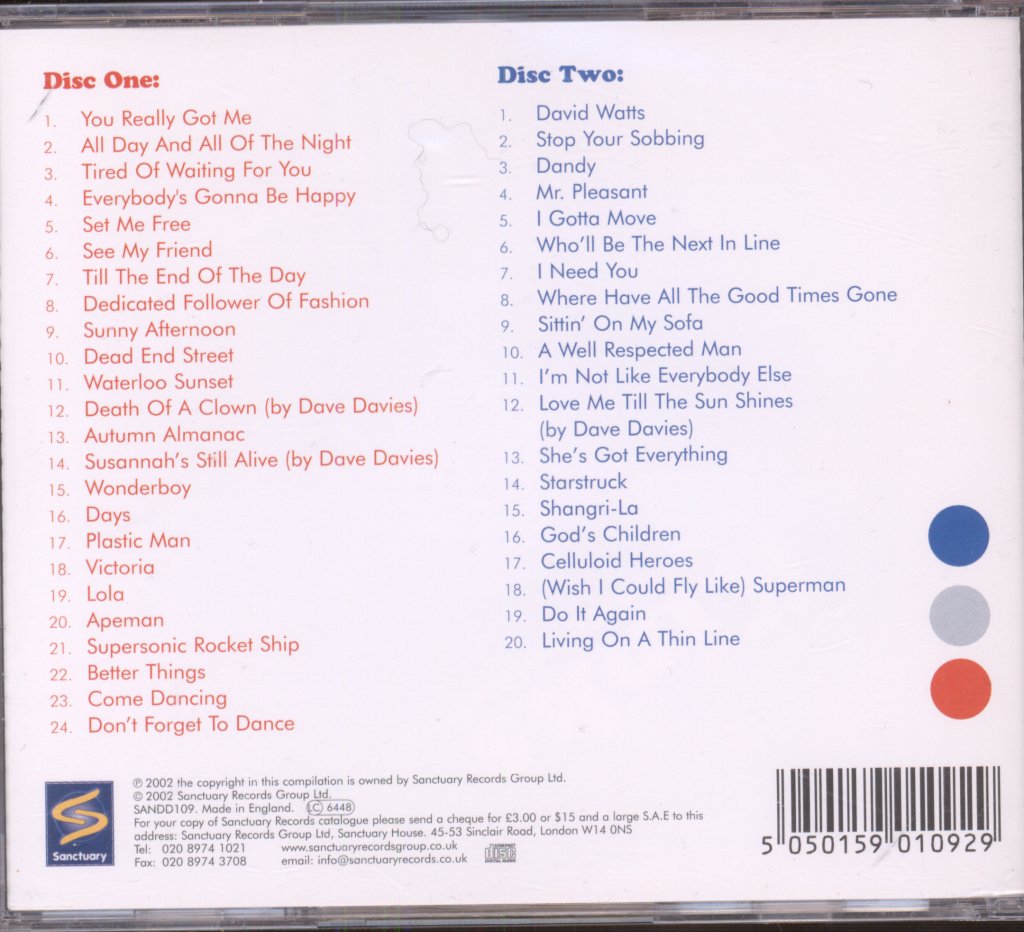 Kinks - Ultimate Collection - Double Cd